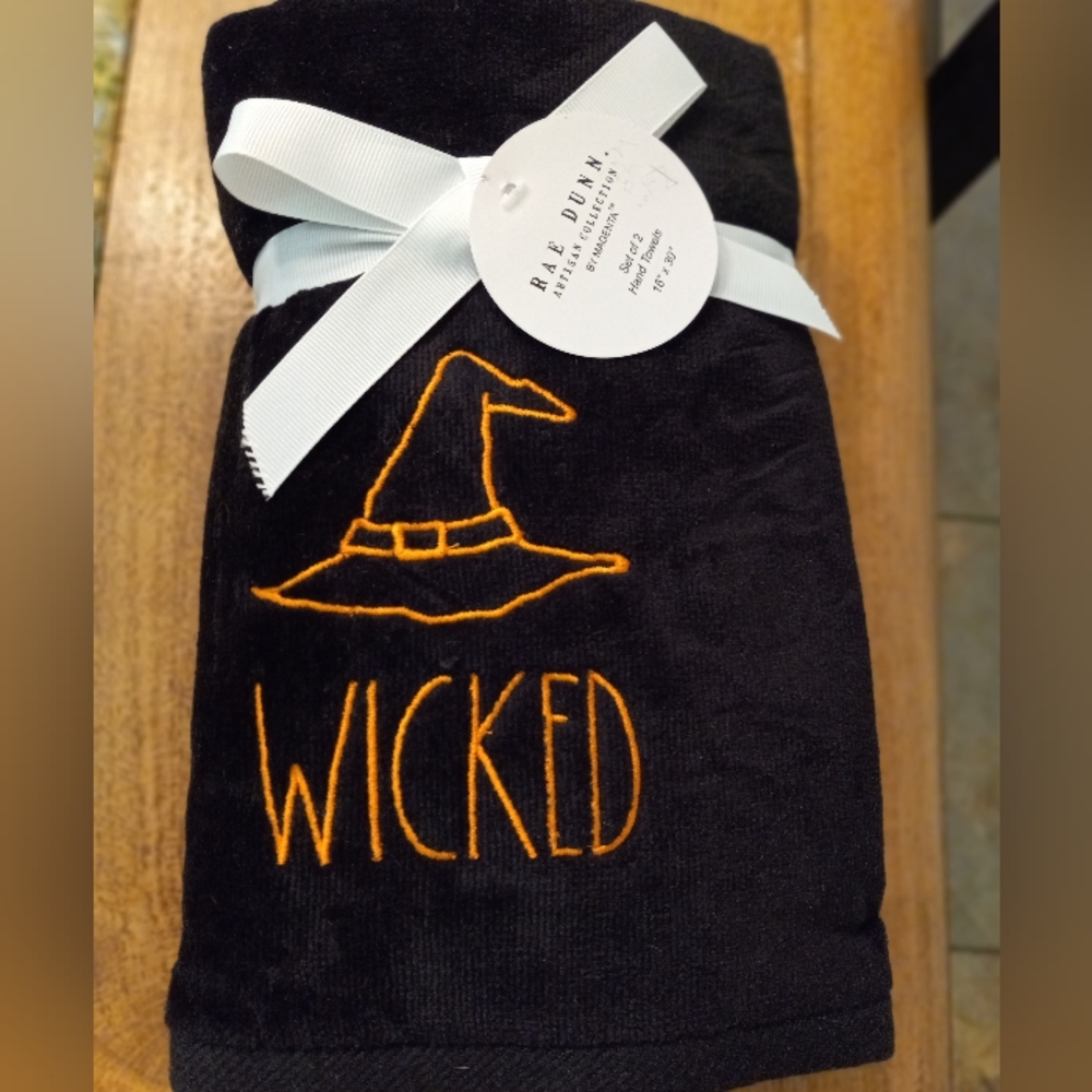 Rae Dunn Wicked Towels